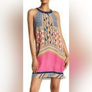 Trina Turk Ranchita Silk halter dress size 2